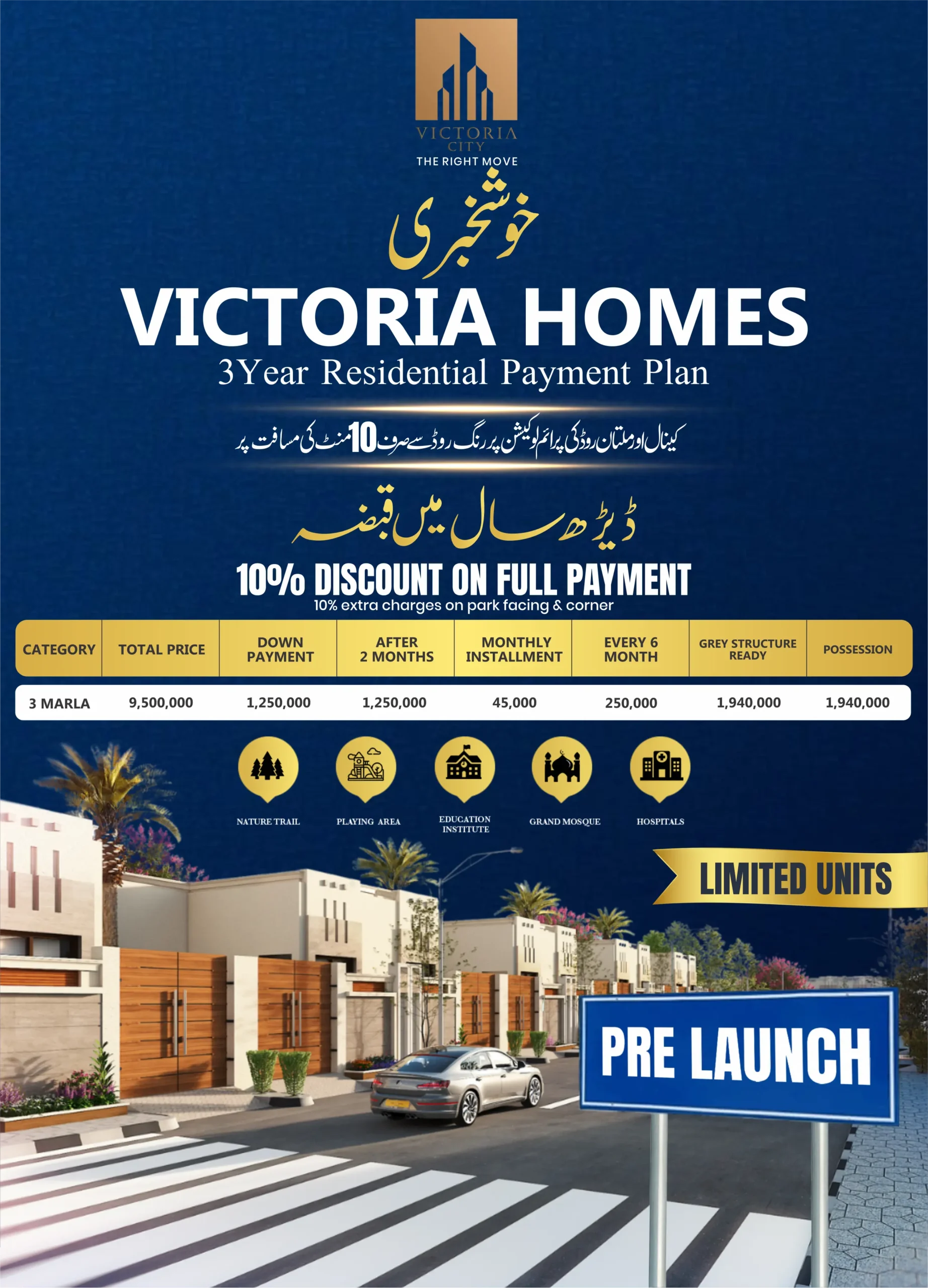 Victoria Homes Plan